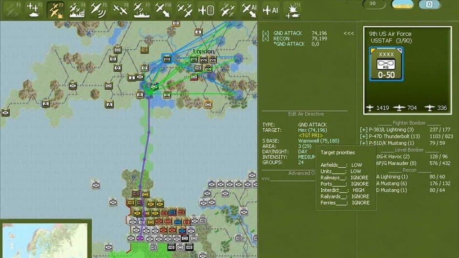 Gary Grigsby's War in the West screenshot