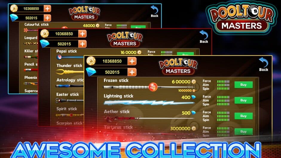Pool Tour Master screenshot