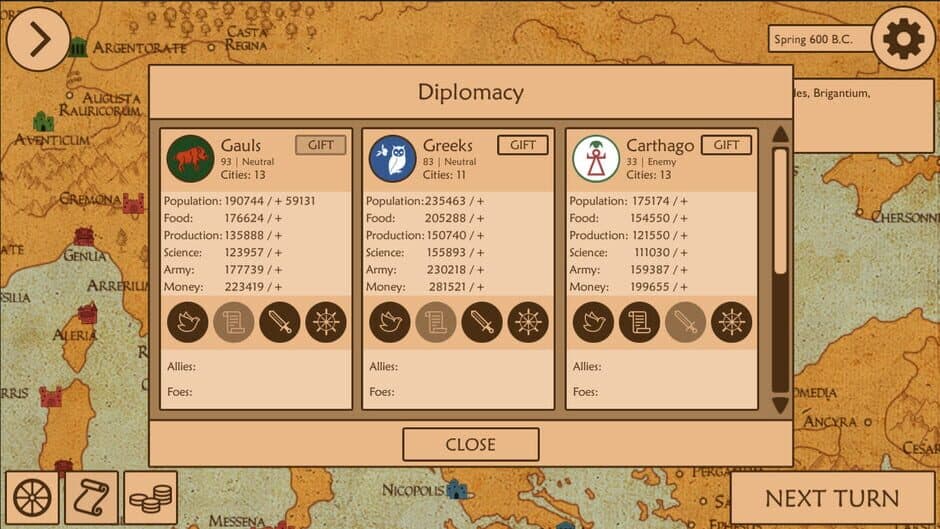 The Legions of Rome screenshot