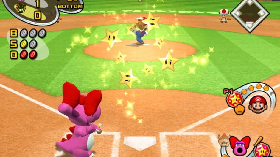 Mario Superstar Baseball screenshot