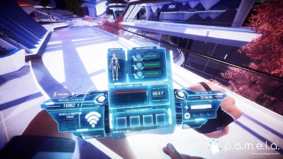 P.A.M.E.L.A. screenshot