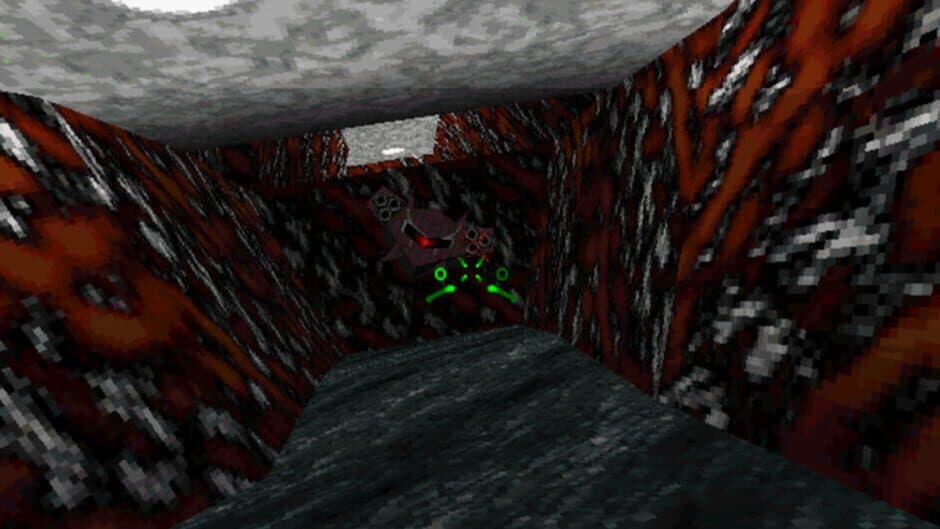 Descent II screenshot