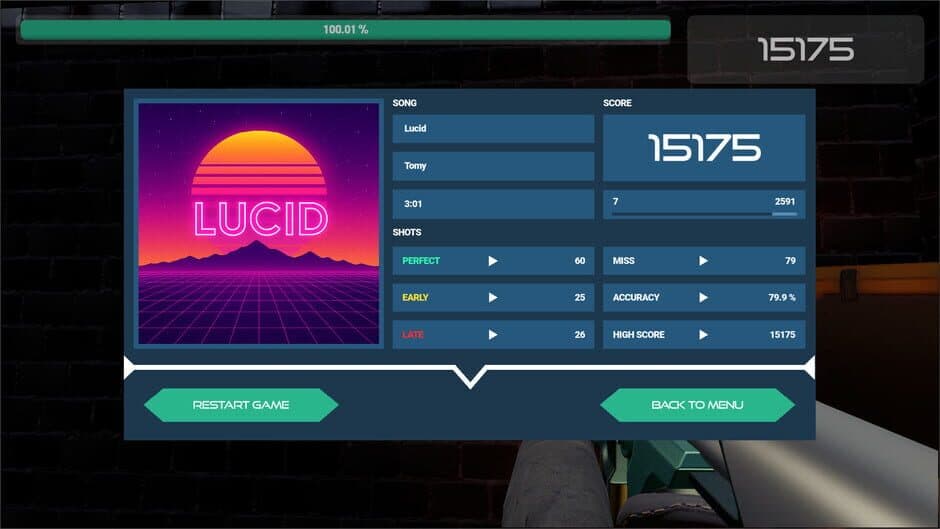 Tunestrike screenshot