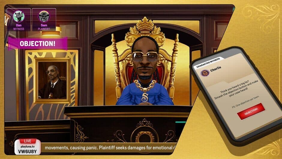 Courtroom Chaos: Starring Snoop Dogg screenshot