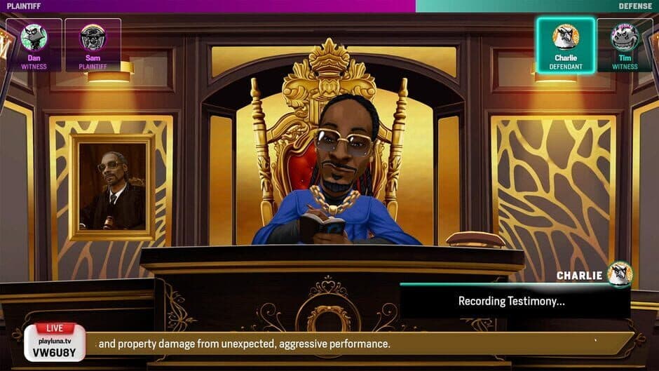Courtroom Chaos: Starring Snoop Dogg screenshot