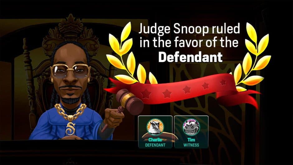 Courtroom Chaos: Starring Snoop Dogg screenshot