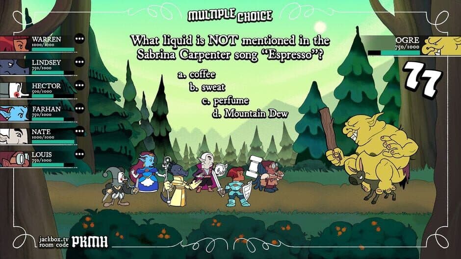 The Jackbox Party Pack 11 screenshot