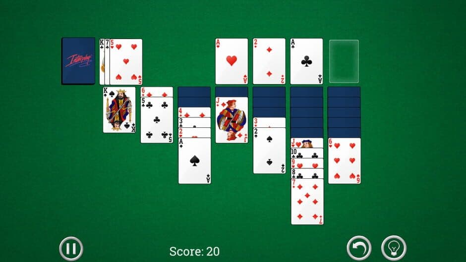 Interplay Klondike Solitaire screenshot