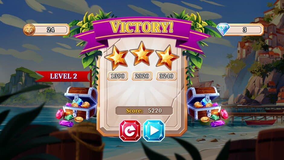 Jewel Quest: Match 3 Adventure screenshot