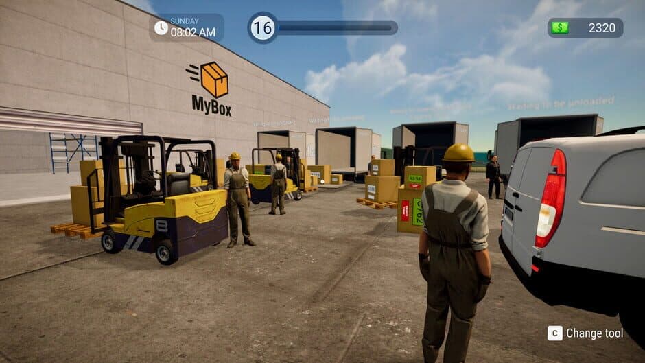 Parcel Delivery Simulator screenshot