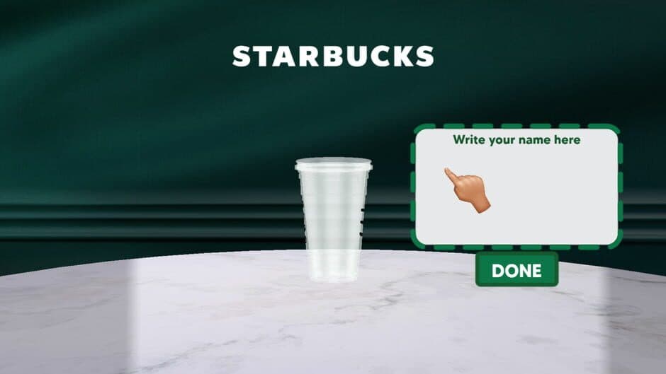 Starbucks screenshot