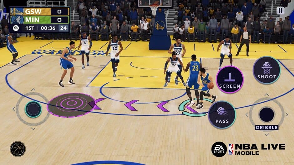 NBA Live Mobile screenshot