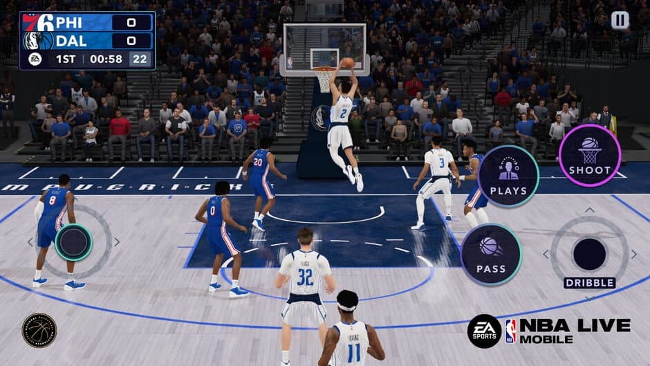 NBA Live Mobile screenshot