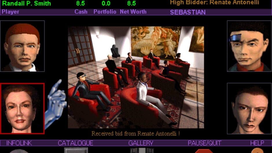 Millennium Auction screenshot