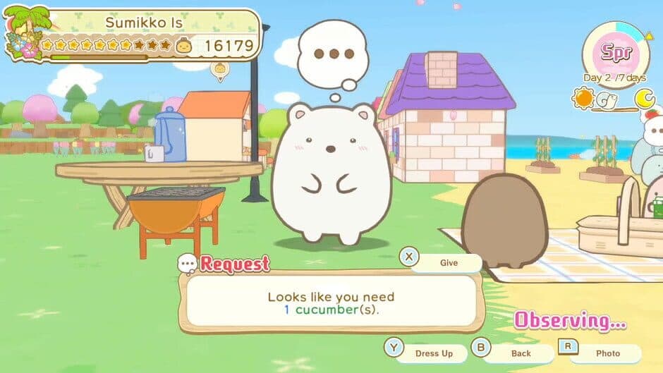 Sumikkogurashi Create a Wonderful Sumikko Island! screenshot