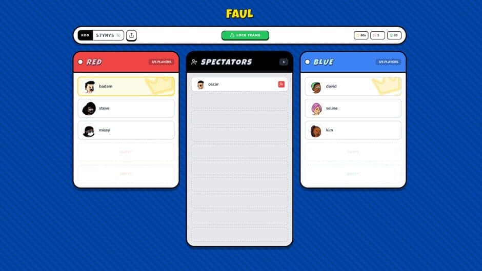 Faul! screenshot