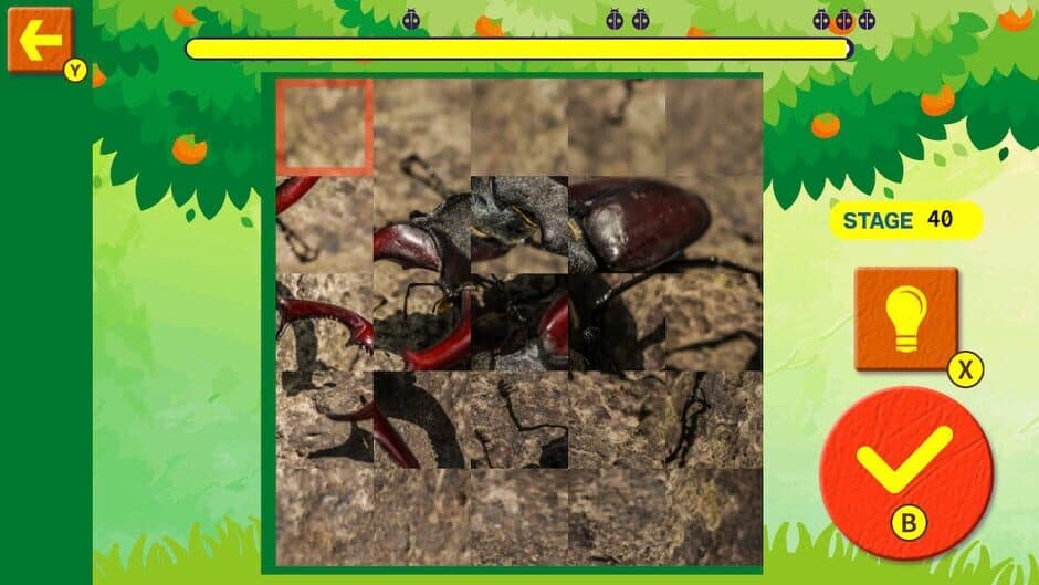 Brain Workout! Spinning Insect Puzzle screenshot