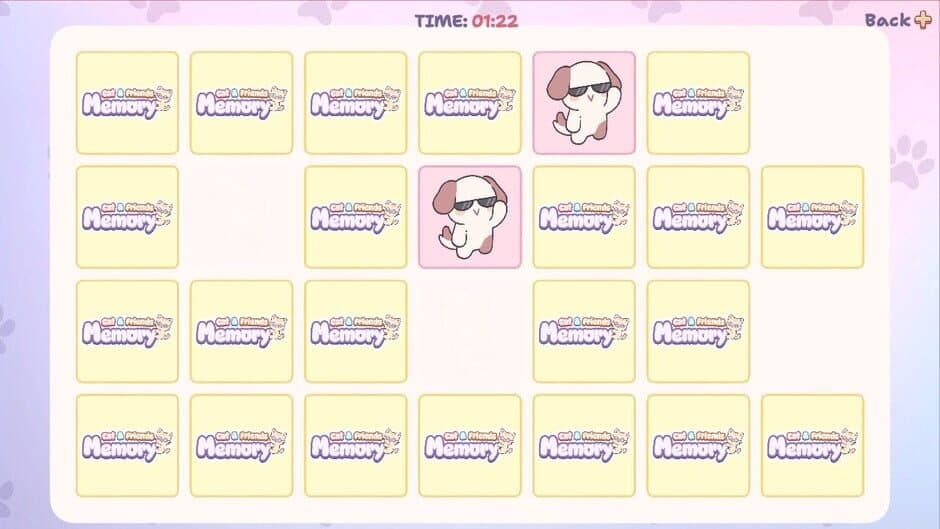 Cat & Friends Memory screenshot