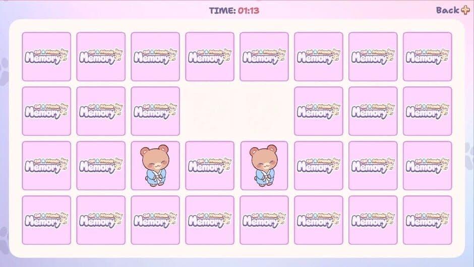 Cat & Friends Memory screenshot