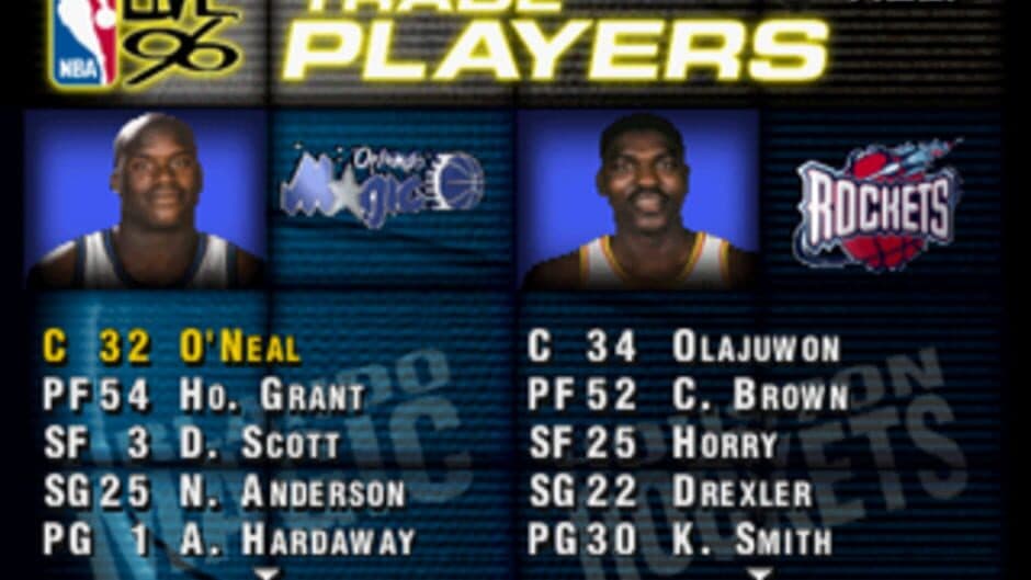 NBA Live 96 screenshot