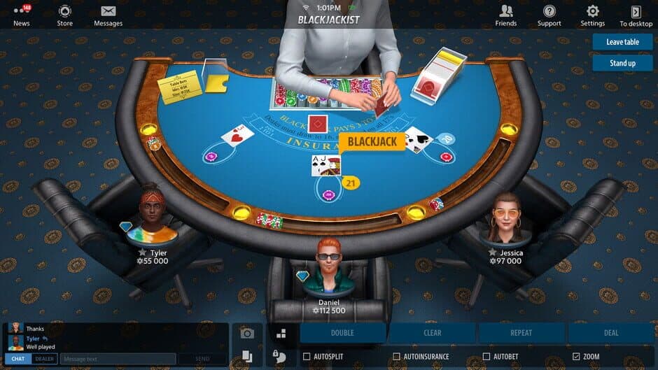 Blackjack 21: Blackjackist screenshot