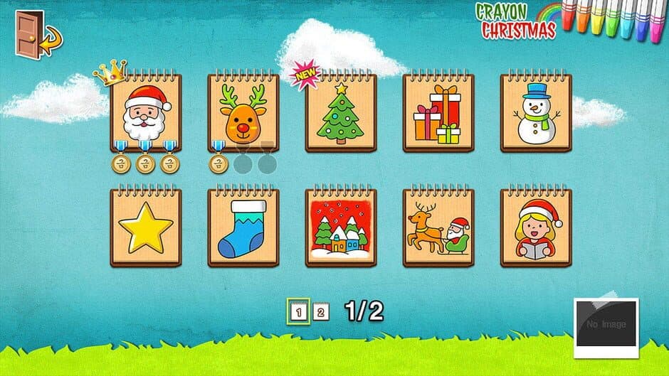 Crayon Christmas screenshot