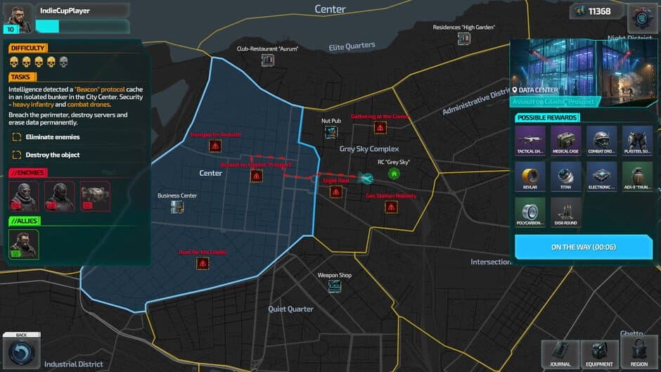 Humanity Echo: Cyberpunk Tactical RPG screenshot