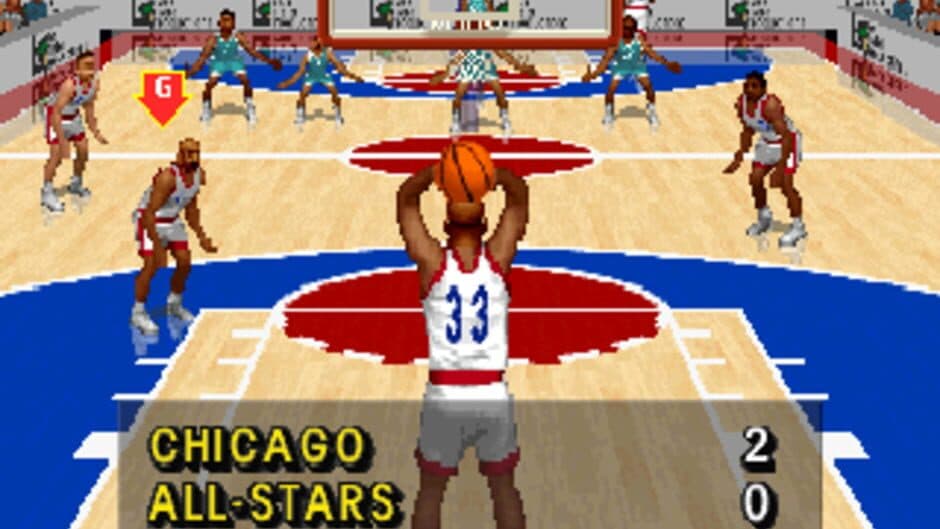Slam 'n Jam '96 Featuring Magic & Kareem screenshot