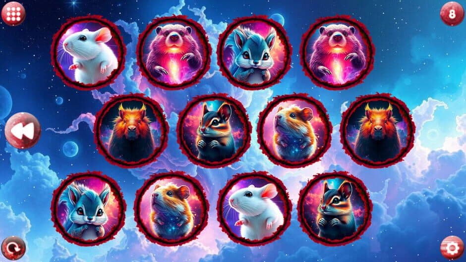Space Memory: Rodents screenshot