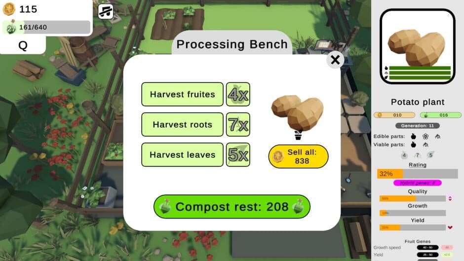 EvoSprout screenshot