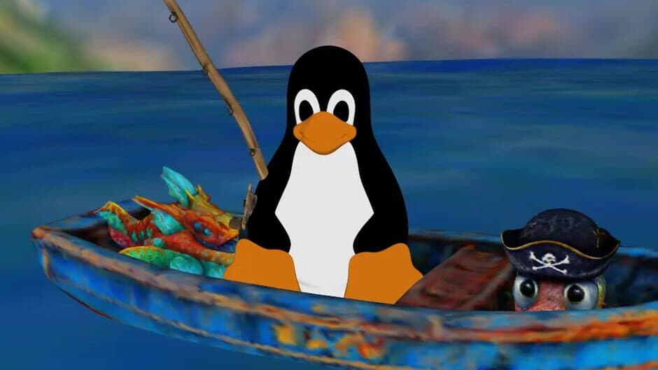 Tux Fishing screenshot