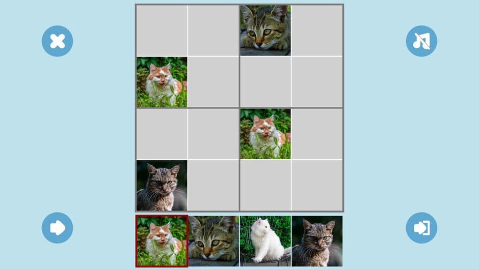Cat Sudoku screenshot