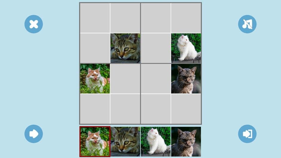 Cat Sudoku screenshot