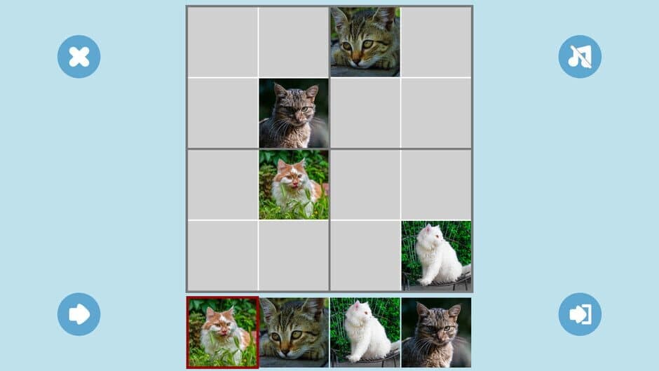 Cat Sudoku screenshot