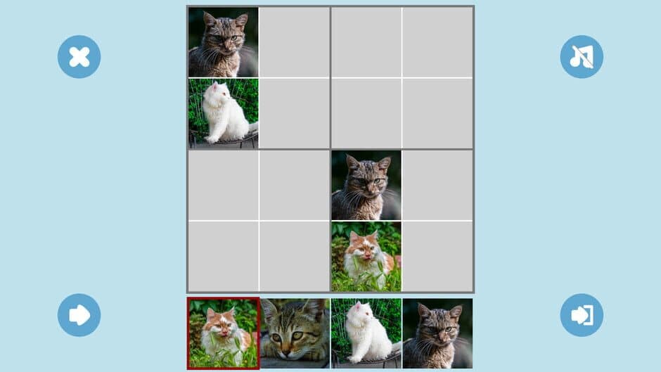 Cat Sudoku screenshot