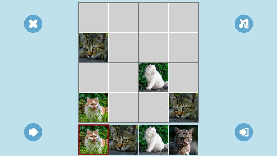 Cat Sudoku screenshot