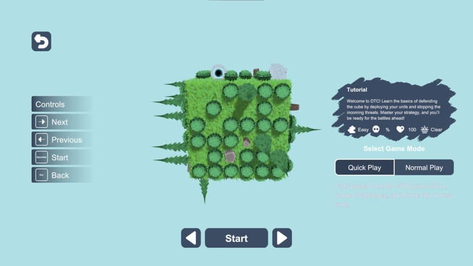 Defend The Cubes screenshot