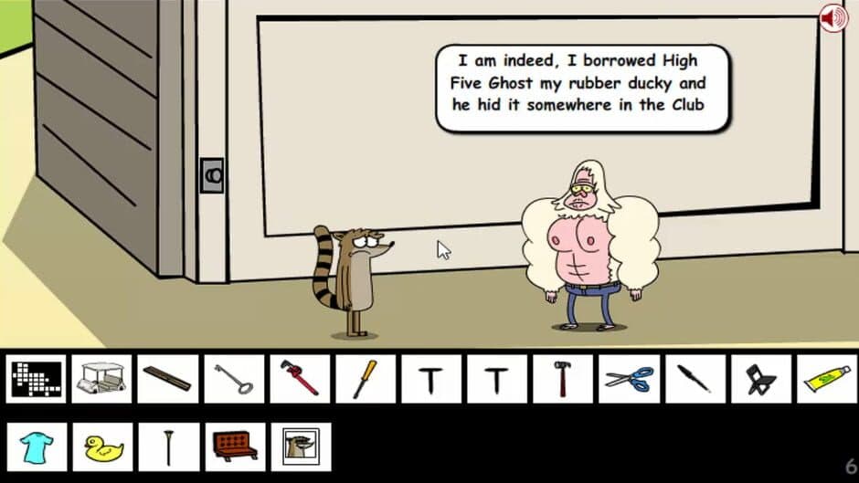 Rigby Saw Game screenshot