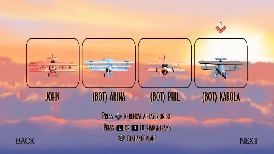 Biplanes screenshot