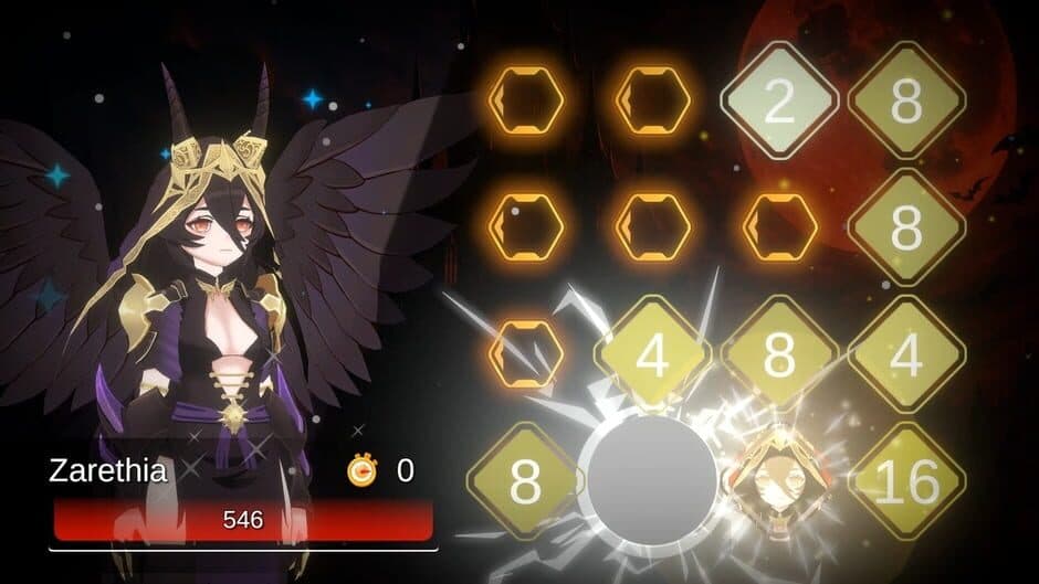 Battle Puzzle 2048: Queens of the Abyss screenshot