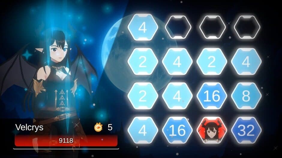 Battle Puzzle 2048: Queens of the Abyss screenshot