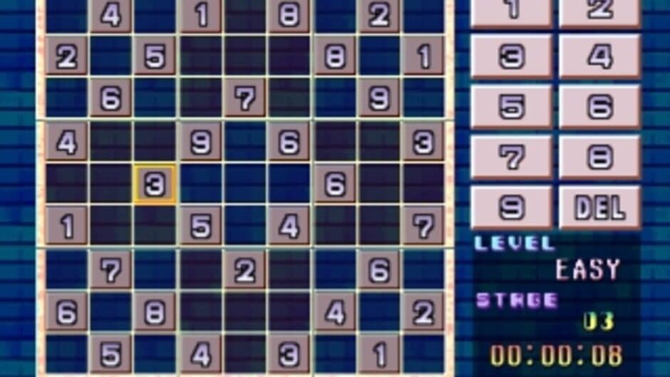 SuperLite 1500 series: Sudoku screenshot