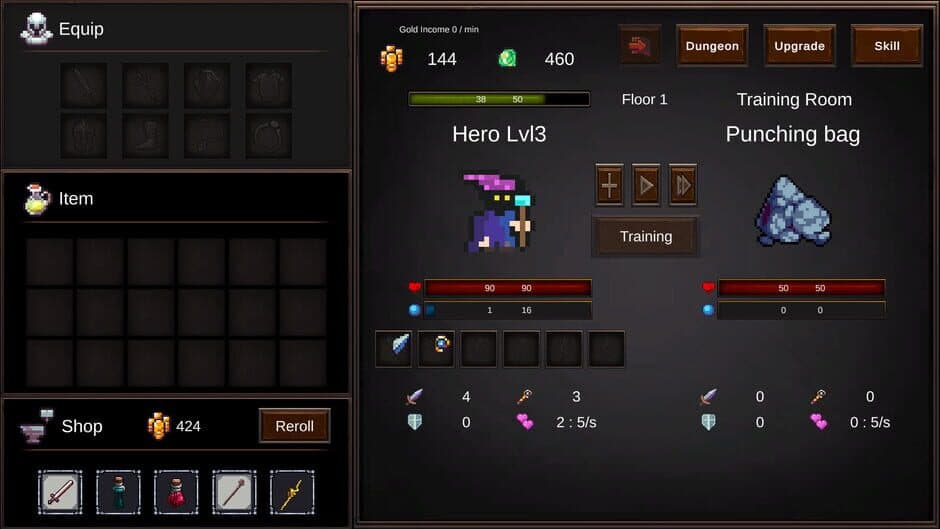 Magic Hero Incremental screenshot