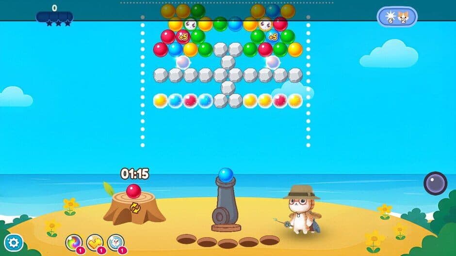 Mr. Whiskers Bubbles screenshot