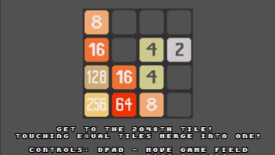 2048 screenshot