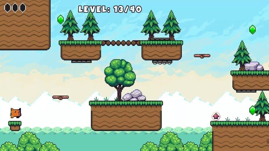 Meow and the Diamond Jump screenshot