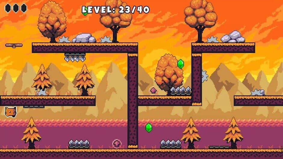 Meow and the Diamond Jump screenshot