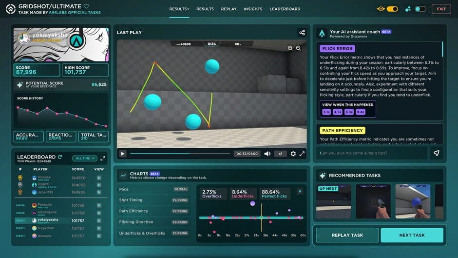 Aimlabs screenshot