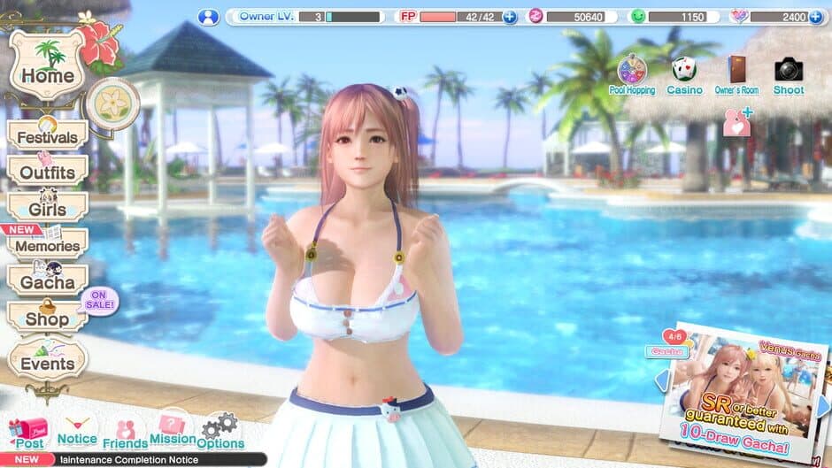 Dead or Alive Xtreme: Venus Vacation screenshot