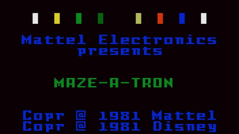 Tron: Maze-A-Tron screenshot